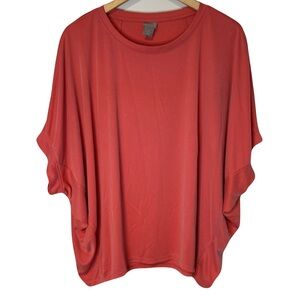 Chico’s Knit Top Red 2X